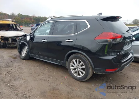2020 Nissan Rogue Sv Fwd из США, поврежденный, VIN JN8AT2MT1LW001806